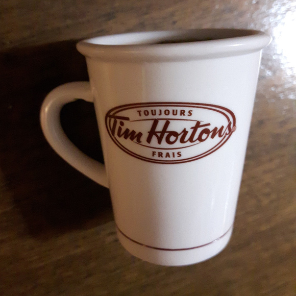 Tim Horton's Ornament White In Store Cup Christmas Tree Ornament - Picture 1 of 3
